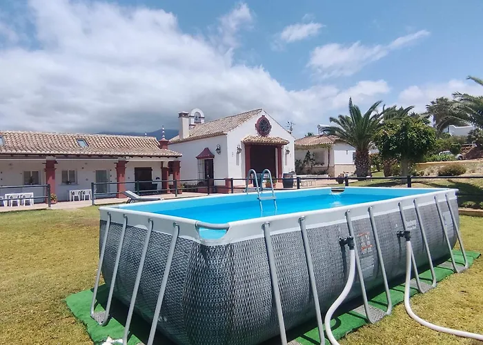 Mijas. Cerca Playa Y Montaña Con JardínVilla